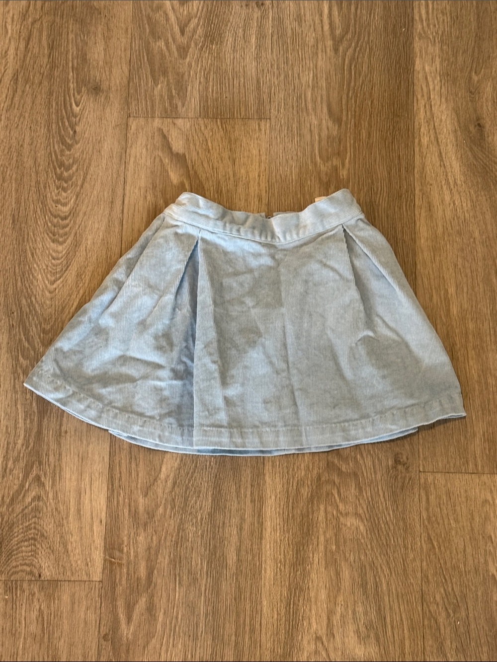 The Beaufort Bonnet Company Light Blue Circle Skirt